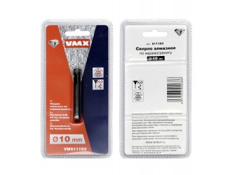 Сверло алмазное по керамограниту ф 10 мм мокр. рез