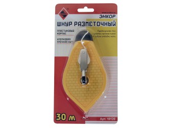 Шнур разметочный пластиковый корпус 30 м