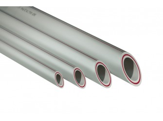 Труба PPR 32х 5,4мм PN25 армир.стек.серая (4/80)