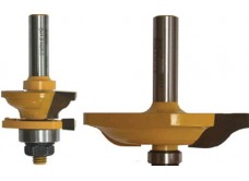 Набор фрез для изготовления филенчатых изделий, хвостовик 12 мм, 2 штуки