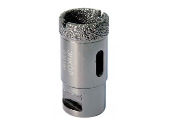 Коронка алмазная по керамограниту D 30 мм для УШМ сух. рез