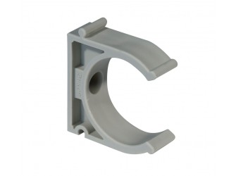 Крепление для трубы 32 мм серое