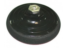 Тарелка опорная Ф125 мм, М14, для УШМ, липучая основа, мягкая