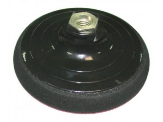 Тарелка опорная Ф125 мм, М14, для УШМ, липучая основа, мягкая