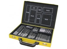 Набор сверл для бетона, 220 штук, металлический кейс Набор сверл для бетона, 220 штук, металлический кейс