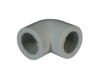Уголок PPR 32 мм уг. 90° серый