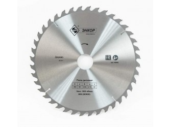 Диск пильный по дереву ф305х30 z60