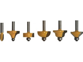 Набор фрез д/декоратив прим 6шт хв 8мм