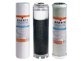 Набор картриджей 3 шт "Для хлорированной воды"