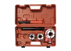 Набор клуппов трубных 1/2"-3/4"-1" с адаптером