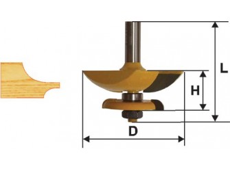 Фреза фигир горизонтальная дв/ст ф79,4мм хв 12мм