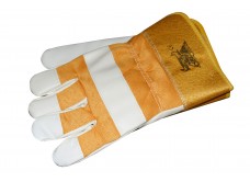 Перчатки кожаные Защита Экстра с иск.мехом