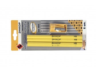 Набор карандашей 6 шт+ точилка