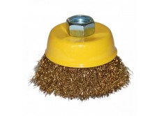 Щетка для УШМ М14/85 мм, чашечная, сталь прямая