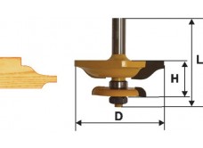 Фреза фигир горизонтальная дв/ст ф79,4мм хв 12мм