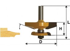 Фреза фигир горизонтальная дв/ст ф79,4мм хв 12мм