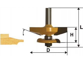 Фреза фигир горизонтальная дв/ст ф79,4мм хв 12мм