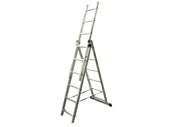 Лестница трехсекционная 3х16 ступеней "Энкор"