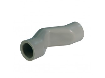 Скоба короткая PPR 20 мм серая (50/400)