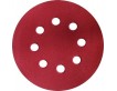 Шлифкруги Ф125 мм, К400, на липучей основе с отверстиями, 5 штук, для дерева и металла