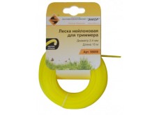 Леска для триммеров, круг ф2,4ммх15м