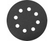 Шлифкруги Ф125 мм, К80, на липучей основе с отверстиями, 5 штук, для камня