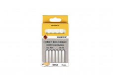 Набор восковых карандашей 6 шт. белые