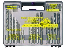 Набор сверл Аккуратный мастер 24шт