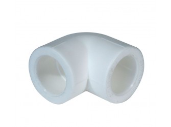 Уголок PPR 40 мм уг. 90° белый