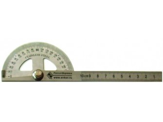 Угломер переставной 0-180° с линейкой 150мм