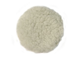 Круг полировальный Ф125 мм, на липучей основе, шерсть