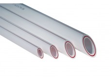 Труба PPR 32x 4,4мм PN20 армир.стек.белая (4/80)