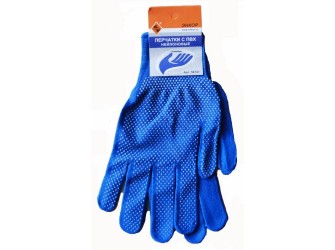 Перчатки нейлоновые с ПВХ Энкор 1/10
