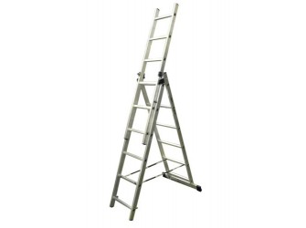 Лестница трехсекционная 3х 9 ступеней "Энкор"