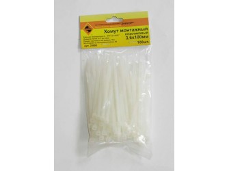 Хомут монтажный 3,6х100 100шт