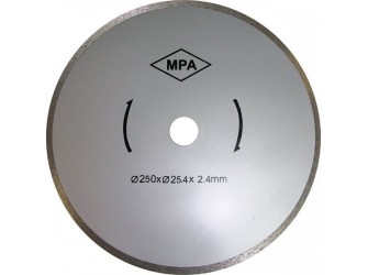 Круг алм ф250x25,4х2,4мм К 466, К 450